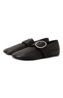Кожаные балетки Jil Sander