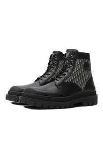 Комбинированные ботинки Explorer Dior