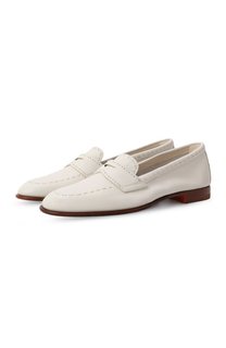 Кожаные пенни-лоферы Santoni