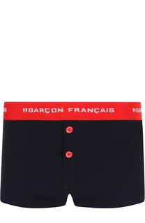 Хлопковые боксеры с широкой резинкой Garcon Francais