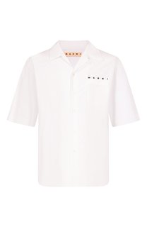 Хлопковая рубашка Marni