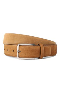 Замшевый ремень Santoni