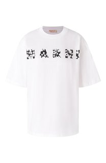 Хлопковая футболка Marni