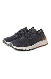 Текстильные кроссовки Brunello Cucinelli