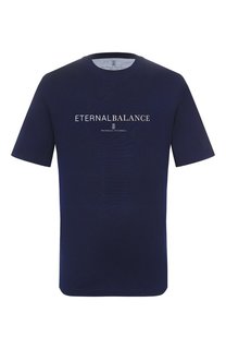 Хлопковая футболка Brunello Cucinelli