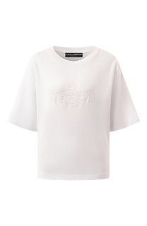 Хлопковая футболка Dolce & Gabbana
