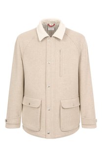 Куртка из шерсти и кашемира Brunello Cucinelli