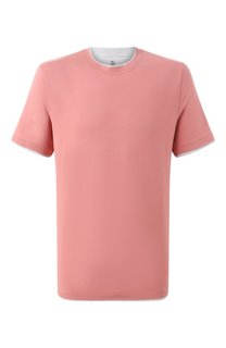 Хлопковая футболка Brunello Cucinelli