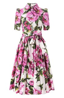 Хлопковое платье Dolce & Gabbana
