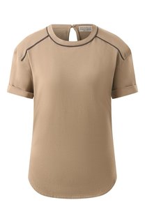Хлопковый топ Brunello Cucinelli