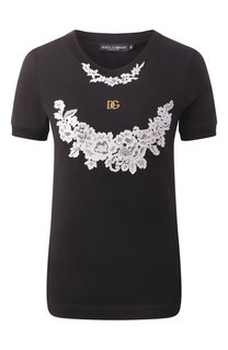 Хлопковая футболка Dolce & Gabbana
