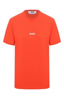 Хлопковая футболка MSGM