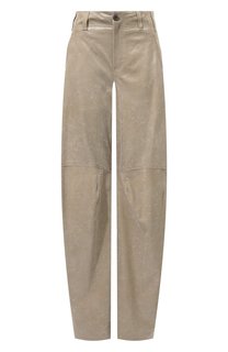 Кожаные брюки Brunello Cucinelli