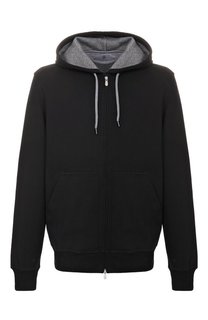 Толстовка из хлопка и кашемира Brunello Cucinelli