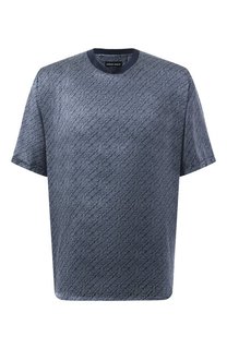 Шелковая футболка Giorgio Armani