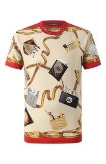 Хлопковая футболка Dolce & Gabbana