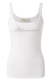 Хлопковая майка Blumarine