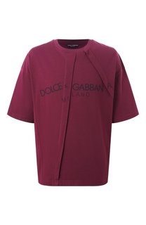 Хлопковая футболка Dolce & Gabbana