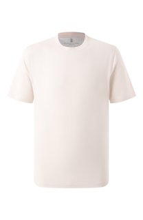 Хлопковая футболка Brunello Cucinelli