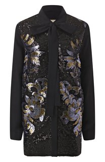 Блузка с отделкой пайетками Elie Saab