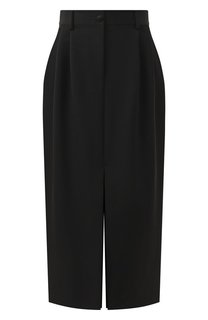 Юбка из шерсти и шелка Dolce & Gabbana