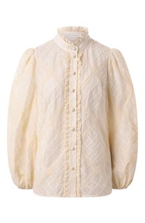 Хлопковая блузка Zimmermann