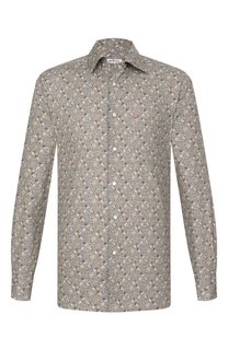 Хлопковая рубашка Kiton