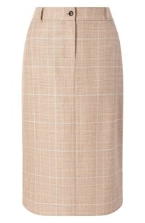 Юбка из кашемира и шерсти Kiton