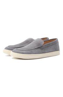 Замшевые лоферы Brunello Cucinelli