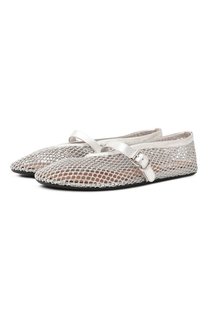 Текстильные балетки Alaia