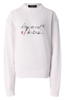 Хлопковый свитшот Dsquared2
