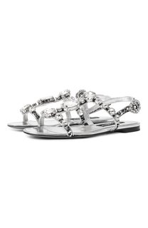 Текстильные сандалии Bianca Dolce & Gabbana
