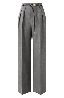 Брюки из шерсти и вискозы Zimmermann