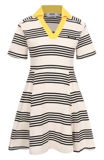 Хлопковое платье MSGM