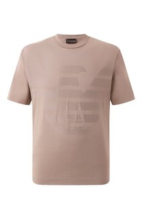 Хлопковая футболка Emporio Armani
