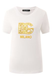 Хлопковая футболка Dolce & Gabbana