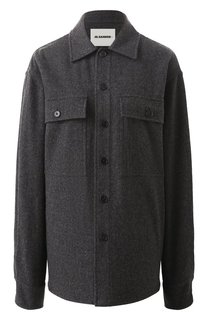 Шерстяная рубашка Jil Sander