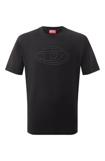 Хлопковая футболка Diesel