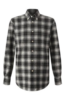 Хлопковая рубашка Kiton