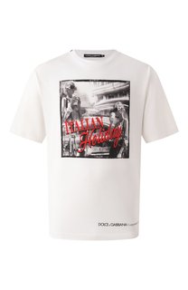 Хлопковая футболка Dolce & Gabbana