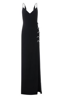 Платье с отделкой стразами Elie Saab