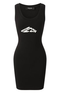Хлопковое платье Dsquared2
