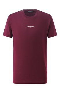 Хлопковая футболка Dolce & Gabbana