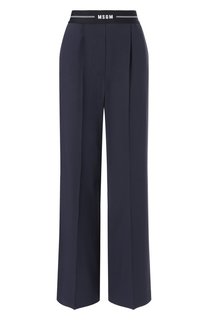 Шерстяные брюки MSGM