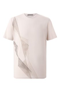 Хлопковая футболка Corneliani
