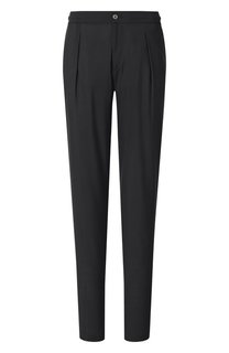 Брюки из шерсти и шелка Marco Pescarolo