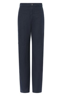 Брюки изо льна и хлопка Isabel Marant Etoile
