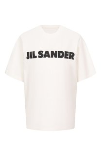 Хлопковая футболка Jil Sander