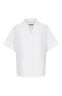 Хлопковая рубашка Jil Sander