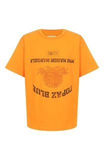 Хлопковая футболка MM6